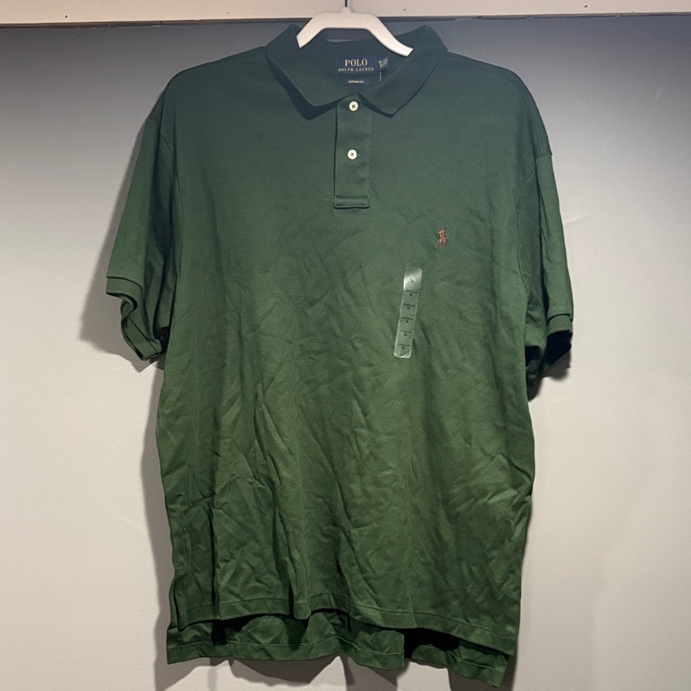 Polo by Ralph Lauren Men's Forest Green Polo Shirt